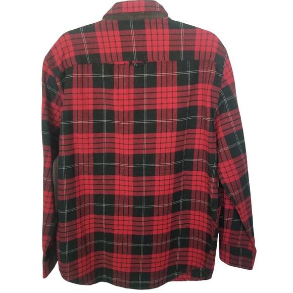 Rainforest Mens Plaid Flannel Shirt Size M Gorpcore Outdoor Utility Workwear - Picture 8 of 8